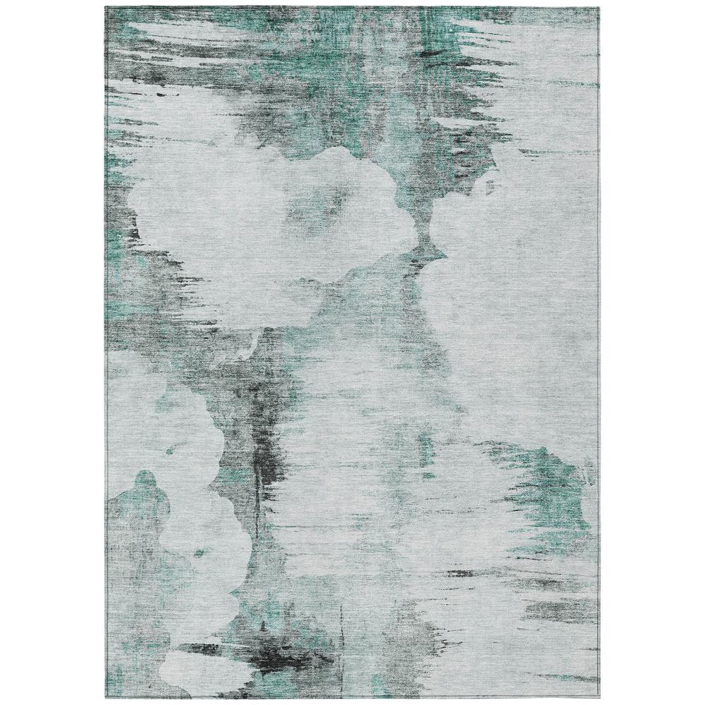 Chantille ACN710 Teal 3' x 5' Rug. Picture 1