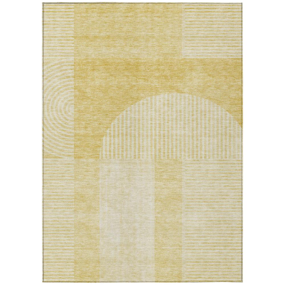 Chantille ACN711 Gold 3' x 5' Rug. Picture 1