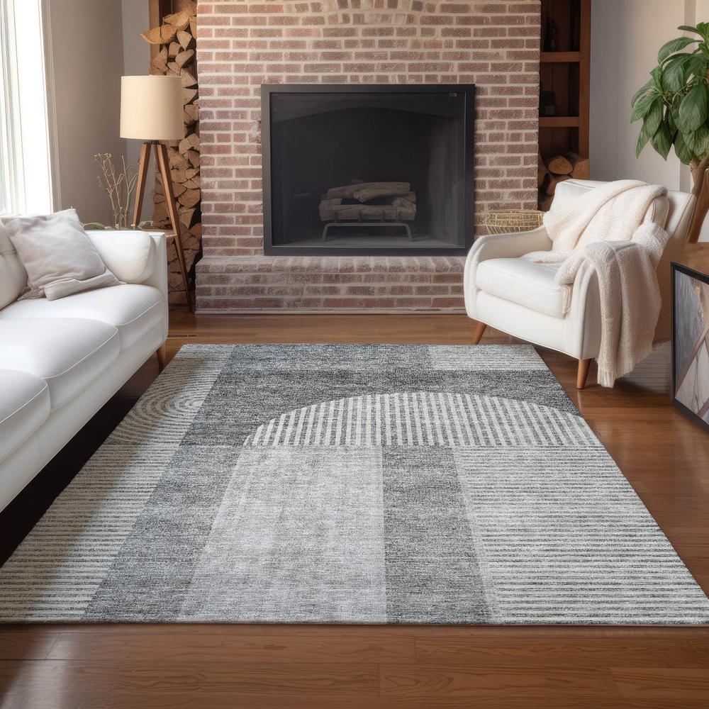 Chantille ACN711 Gray 3' x 5' Rug. Picture 7