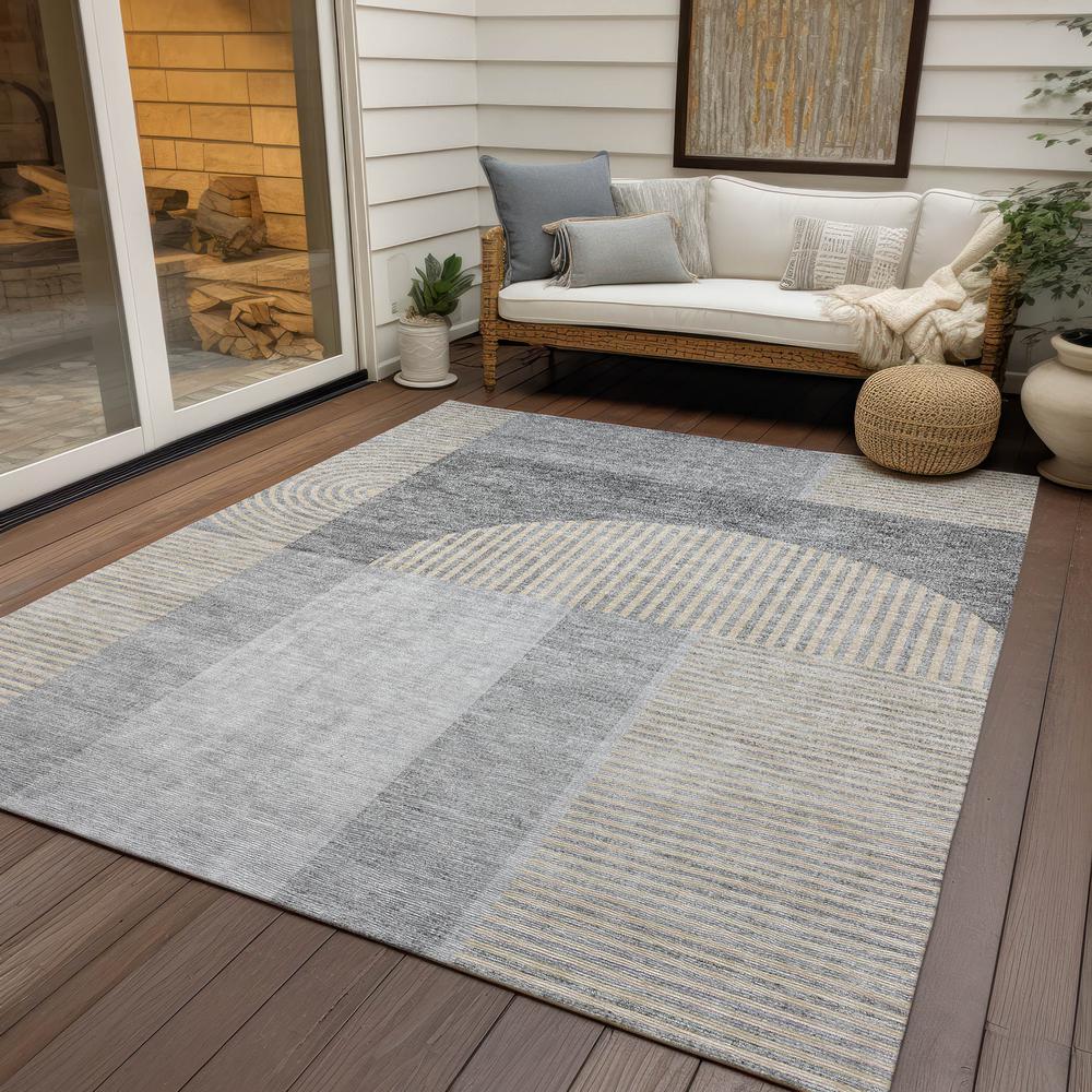Chantille ACN711 Gray 3' x 5' Rug. Picture 8