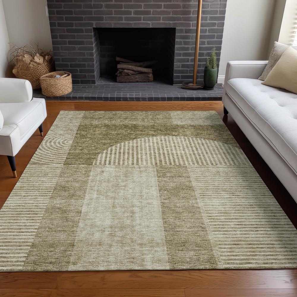 Chantille ACN711 Brown 3' x 5' Rug. Picture 6