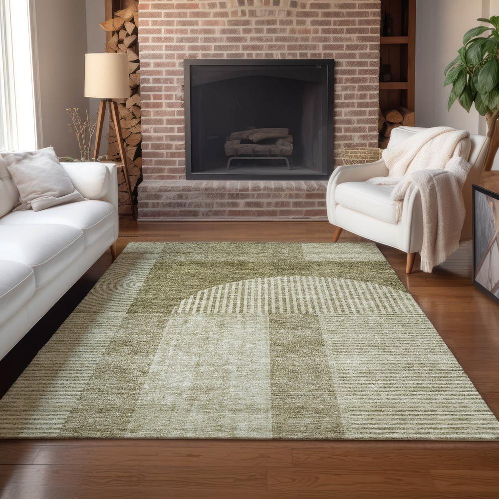 Chantille ACN711 Brown 3' x 5' Rug. Picture 7