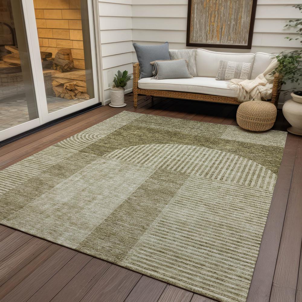 Chantille ACN711 Brown 3' x 5' Rug. Picture 8