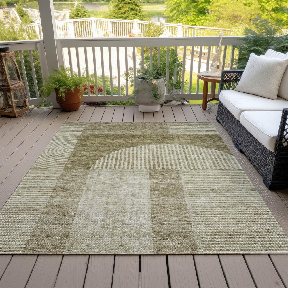 Chantille ACN711 Brown 3' x 5' Rug. Picture 9
