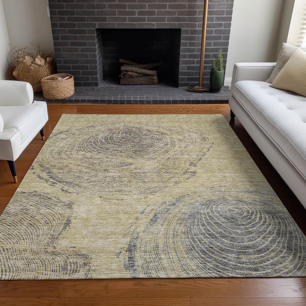 Chantille ACN713 Brown 3' x 5' Rug. Picture 6