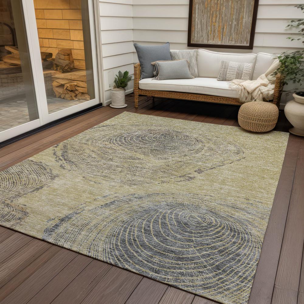 Chantille ACN713 Brown 3' x 5' Rug. Picture 8