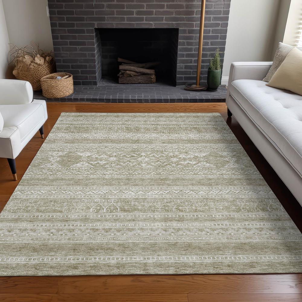 Chantille ACN714 Brown 3' x 5' Rug. Picture 6