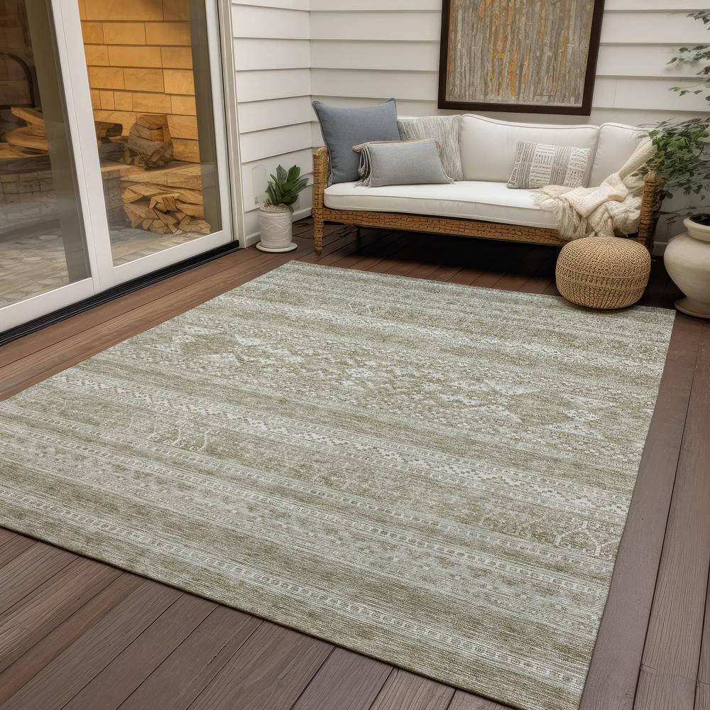 Chantille ACN714 Brown 3' x 5' Rug. Picture 8