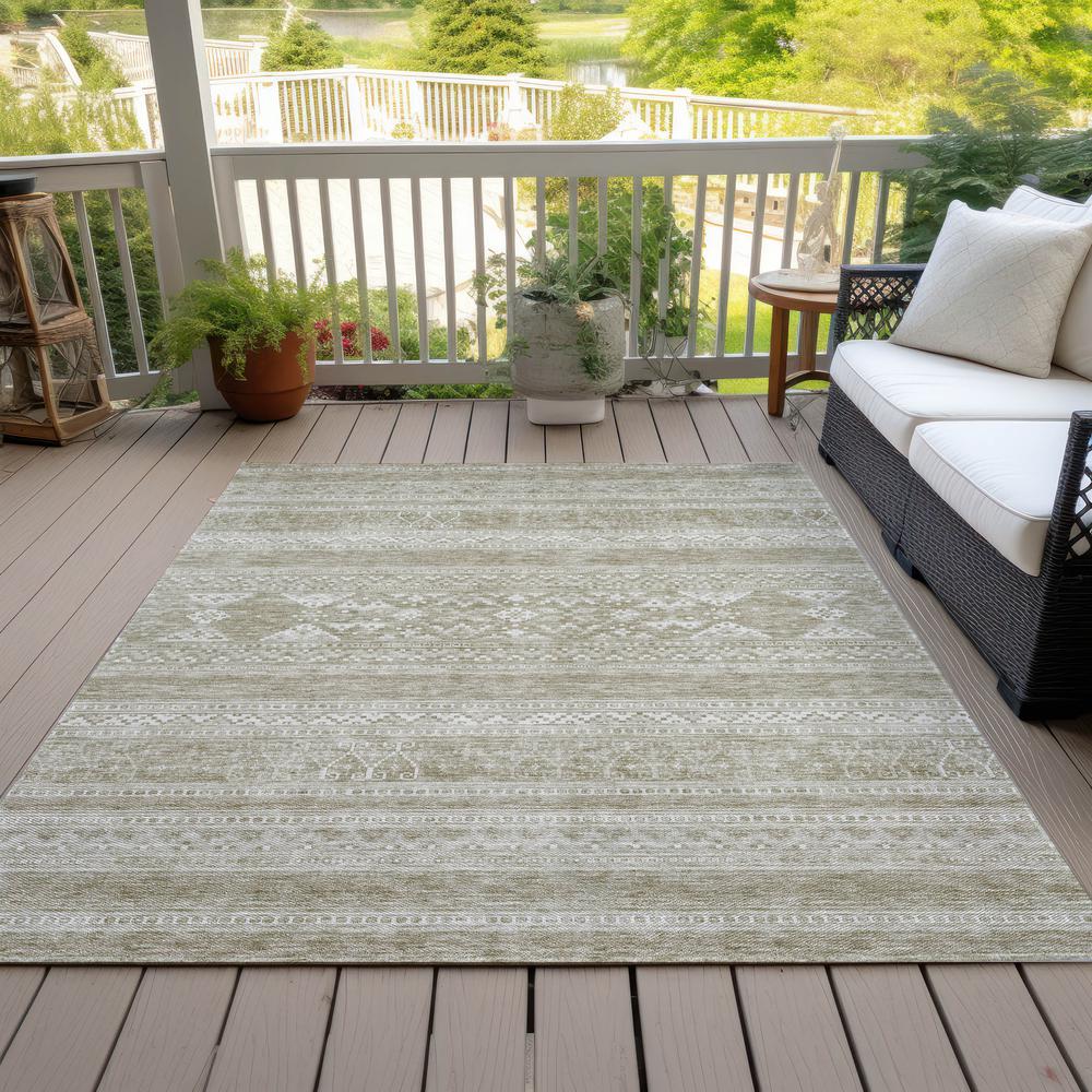 Chantille ACN714 Brown 3' x 5' Rug. Picture 9