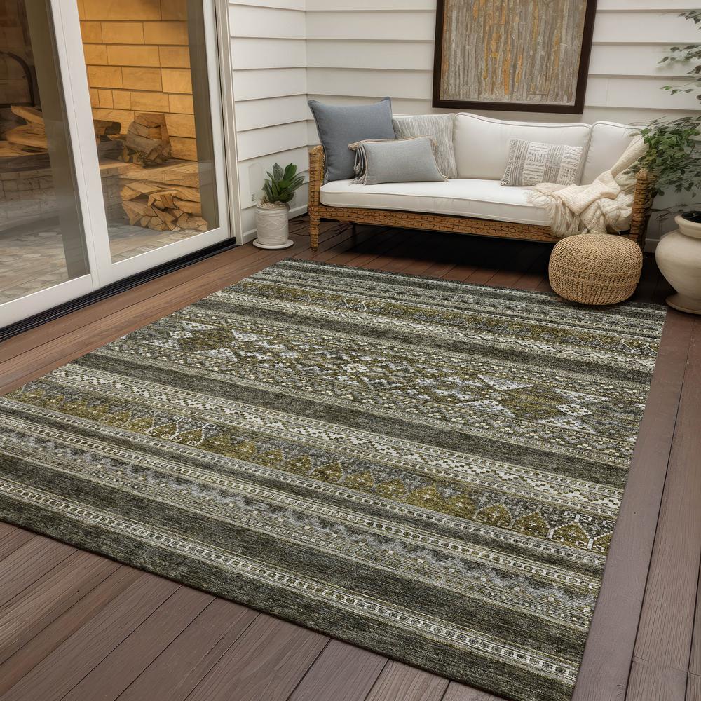 Chantille ACN714 Brown 3' x 5' Rug. Picture 8