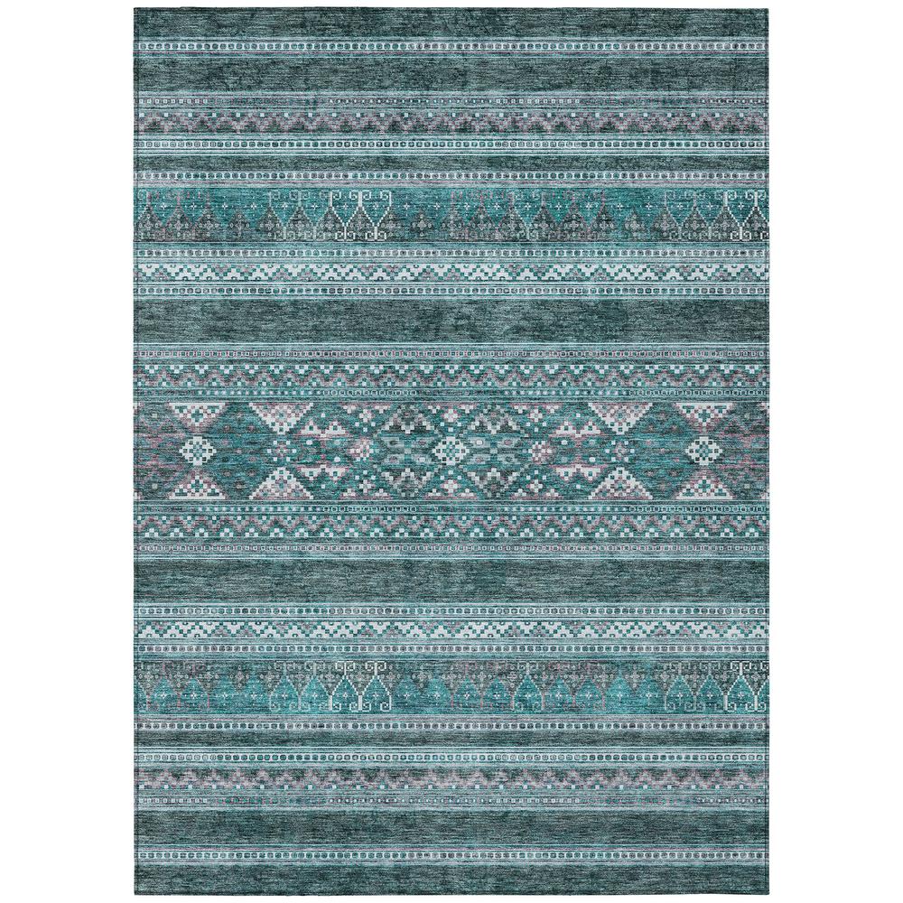 Chantille ACN714 Teal 3' x 5' Rug. Picture 1