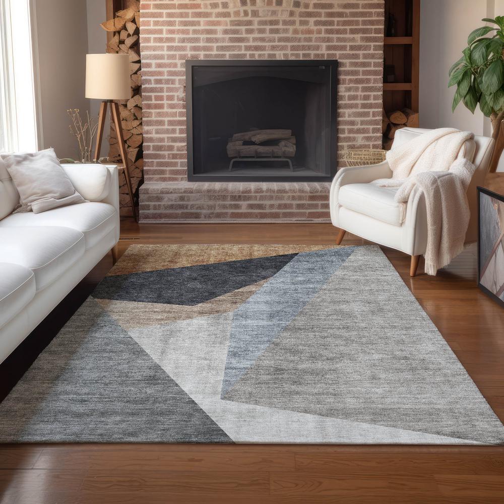 Chantille ACN715 Brown 3' x 5' Rug. Picture 7