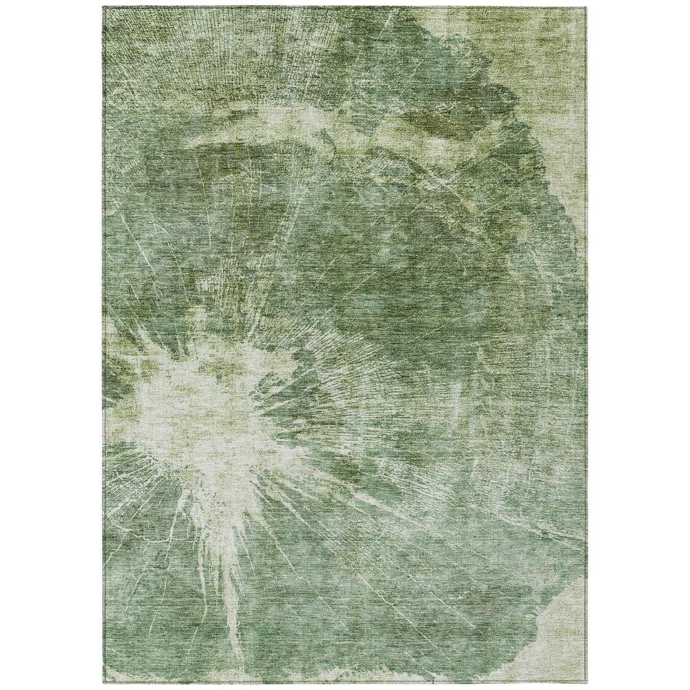 Chantille ACN719 Green 3' x 5' Rug. Picture 1