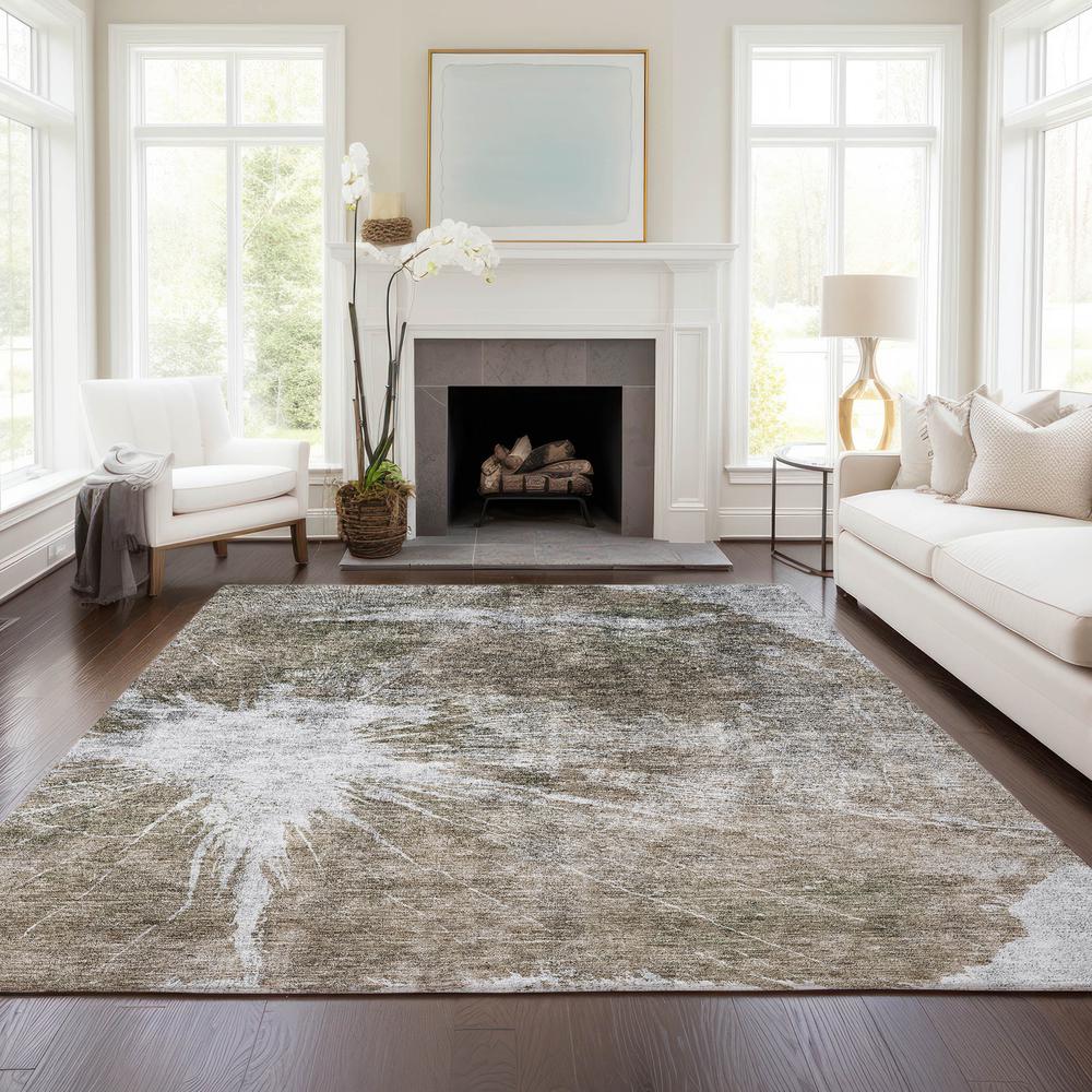 Chantille ACN719 Brown 3' x 5' Rug. Picture 6