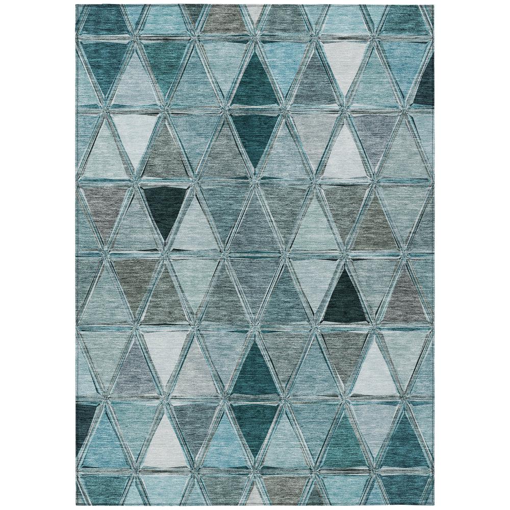 Chantille ACN722 Teal 3' x 5' Rug. Picture 1