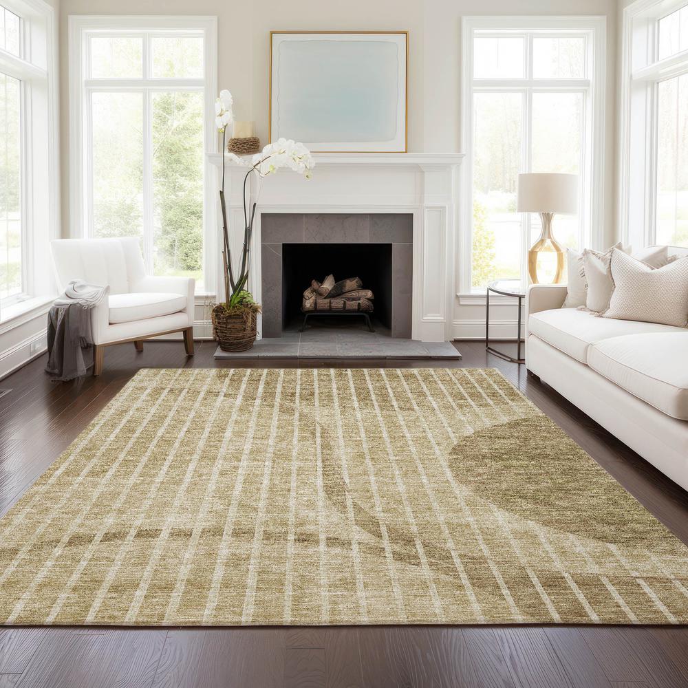 Chantille ACN723 Brown 3' x 5' Rug. Picture 6