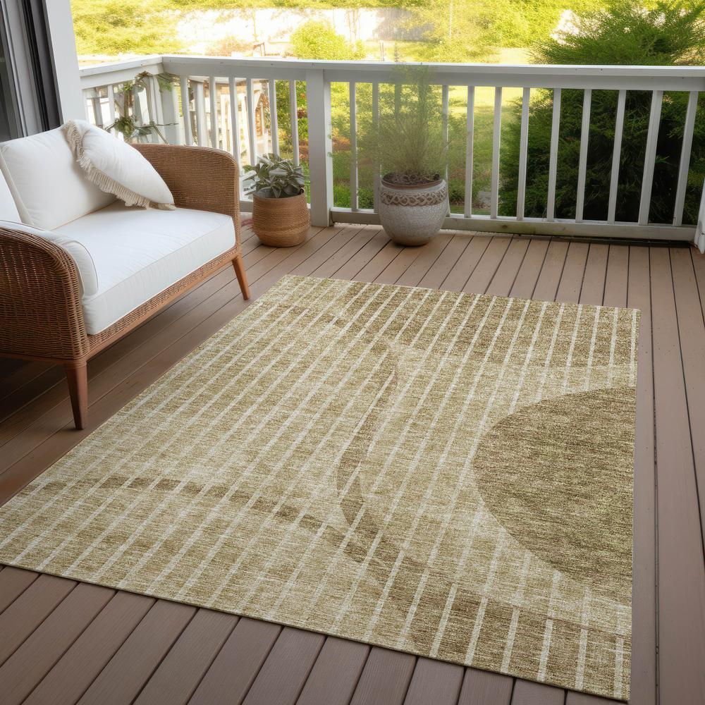 Chantille ACN723 Brown 3' x 5' Rug. Picture 8