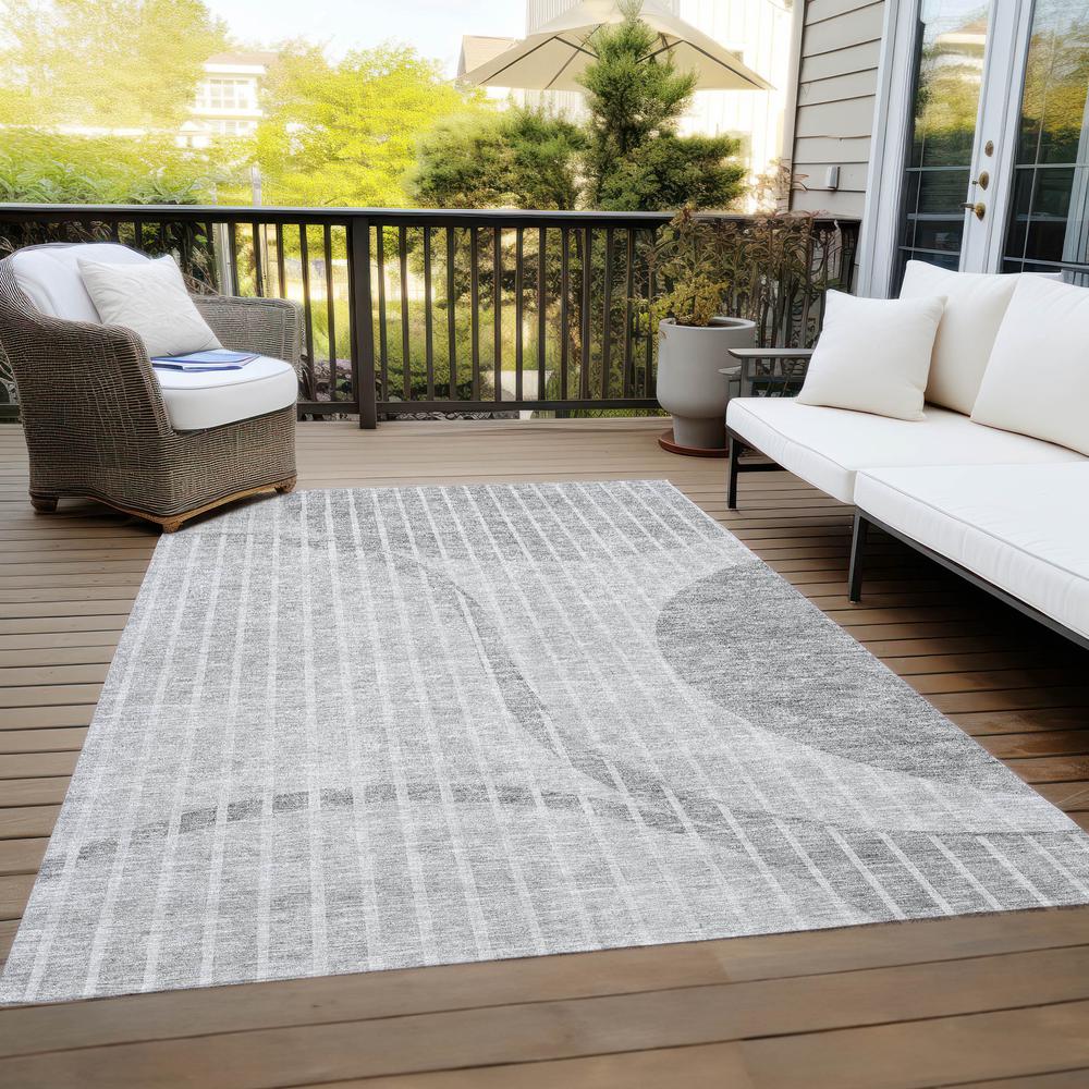 Chantille ACN723 Gray 3' x 5' Rug. Picture 9