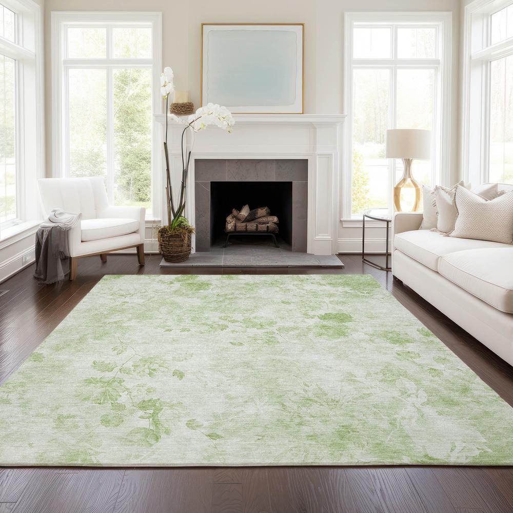Chantille ACN724 Green 3' x 5' Rug. Picture 6