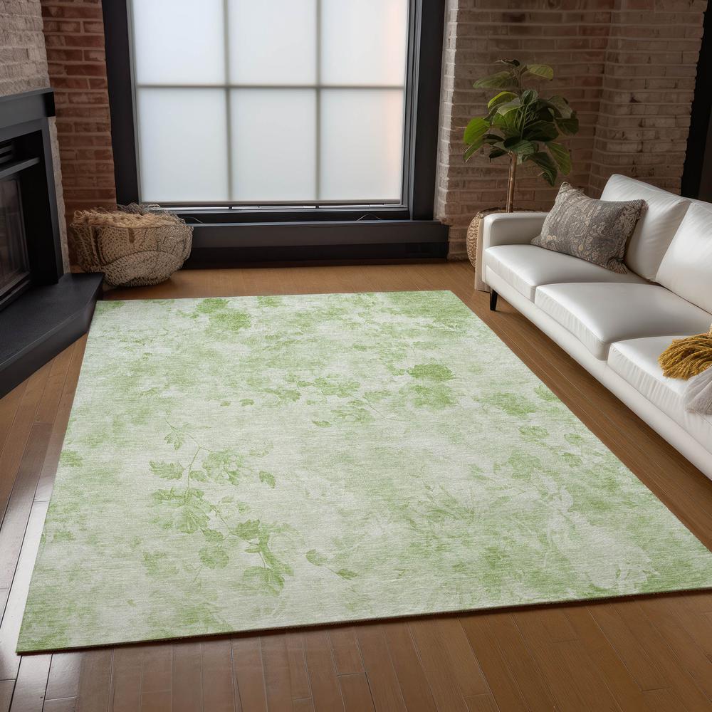 Chantille ACN724 Green 3' x 5' Rug. Picture 7