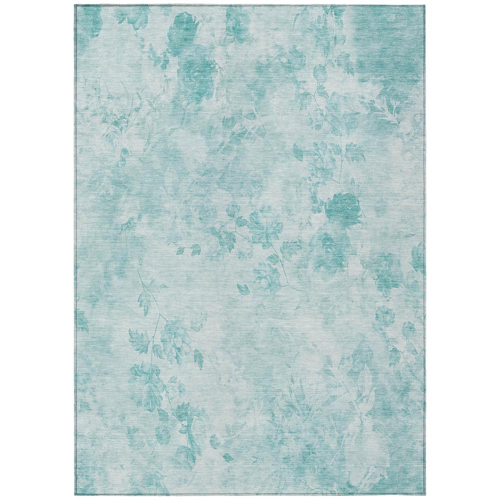 Chantille ACN724 Teal 3' x 5' Rug. Picture 1