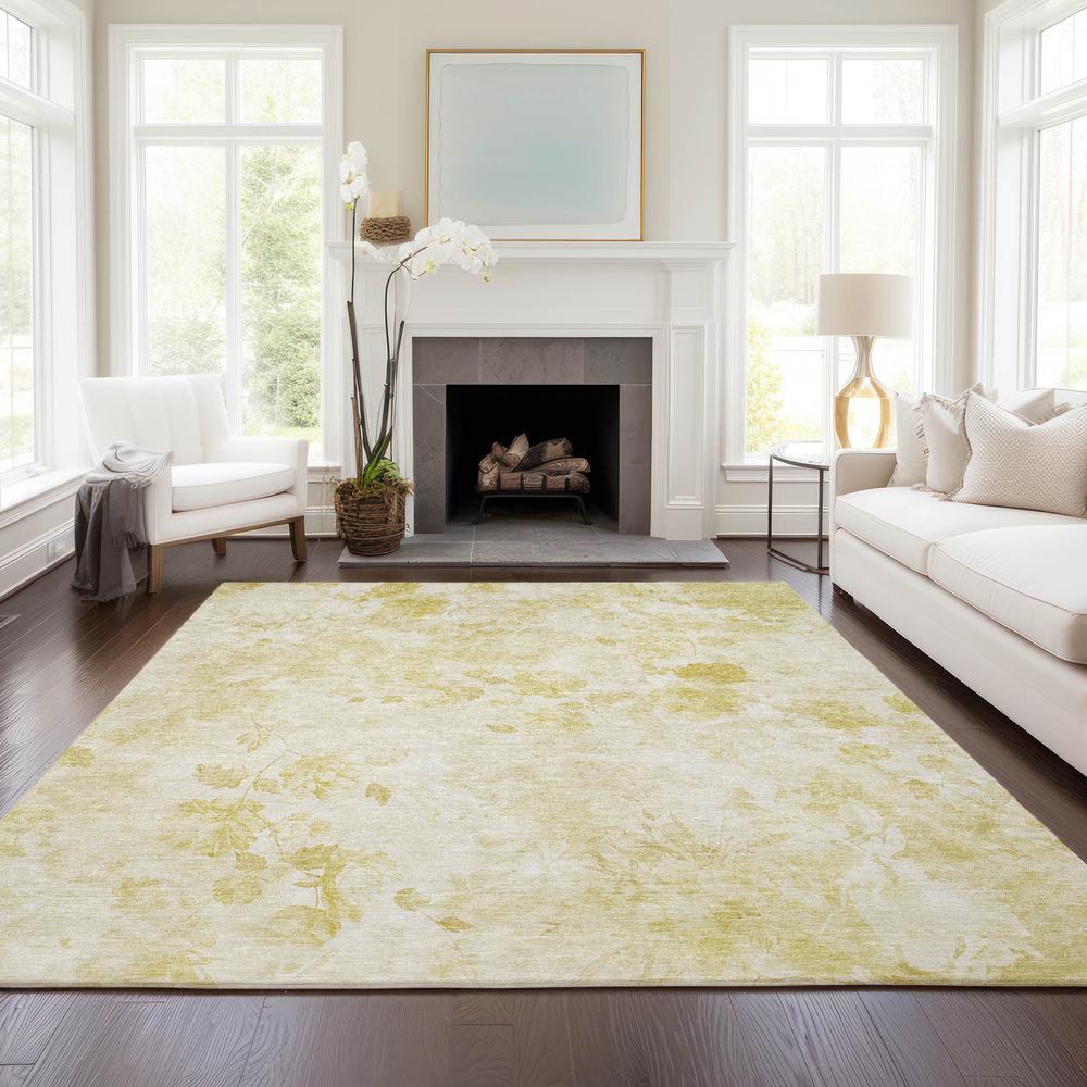 Chantille ACN724 Gold 3' x 5' Rug. Picture 6