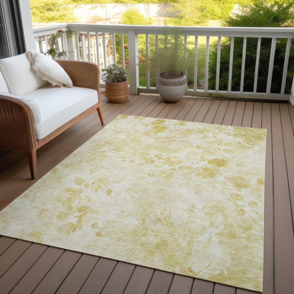 Chantille ACN724 Gold 3' x 5' Rug. Picture 8