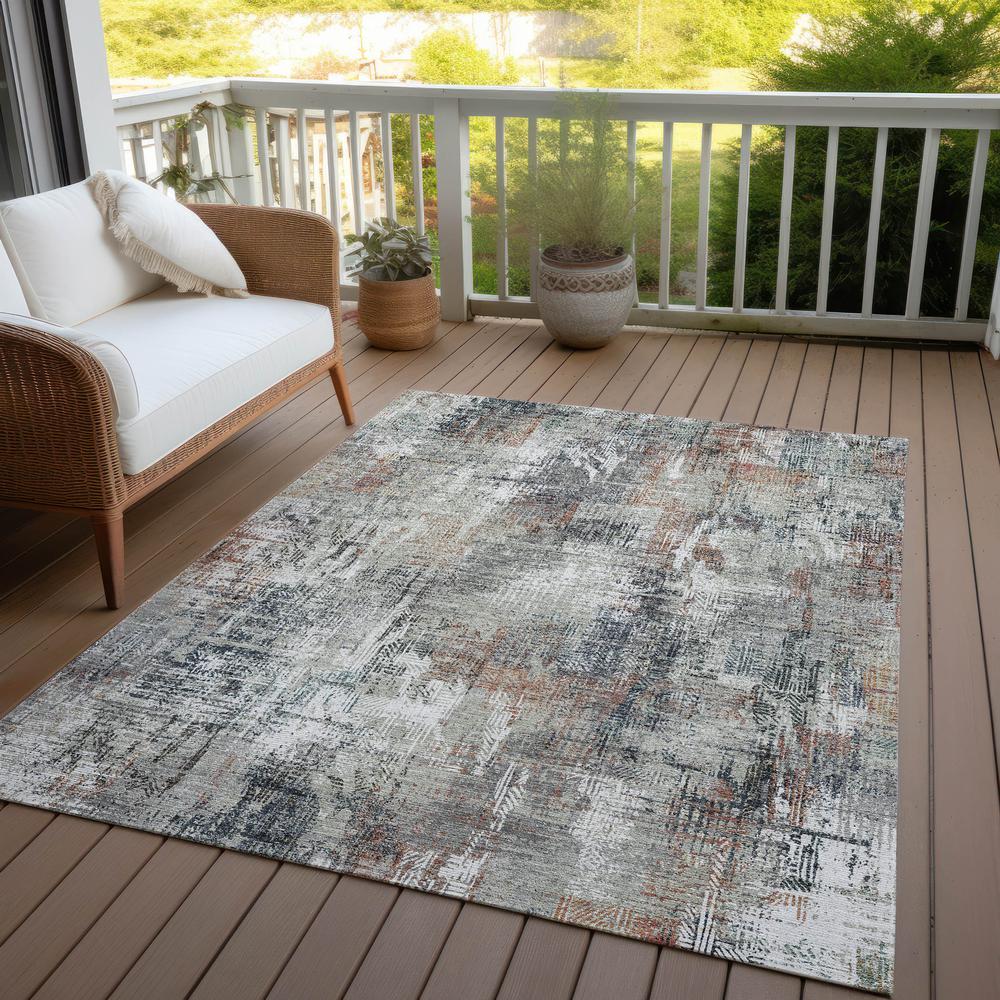 Chantille ACN725 Brown 3' x 5' Rug. Picture 8