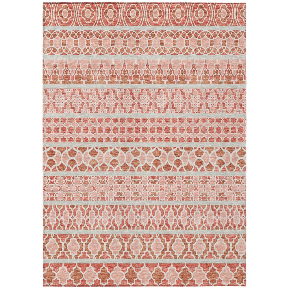 Chantille ACN726 Orange 3' x 5' Rug. Picture 1