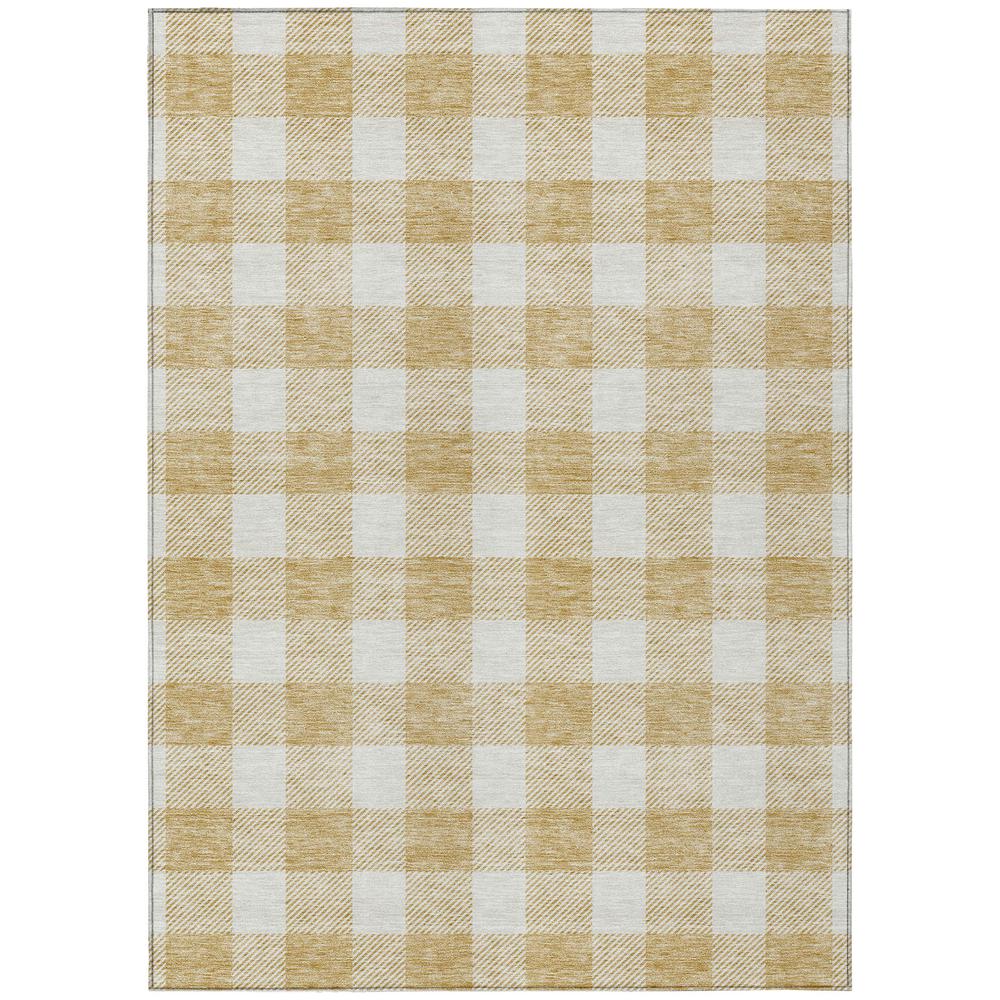 Chantille ACN923 Gold 3' x 5' Rug. Picture 1