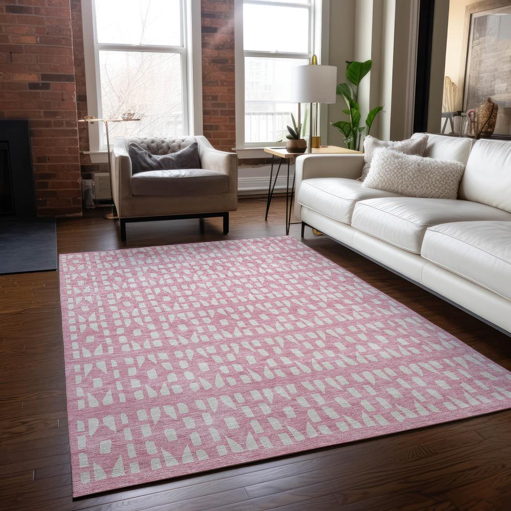 Chantille ACN963 Pink 3' x 5' Rug. Picture 5