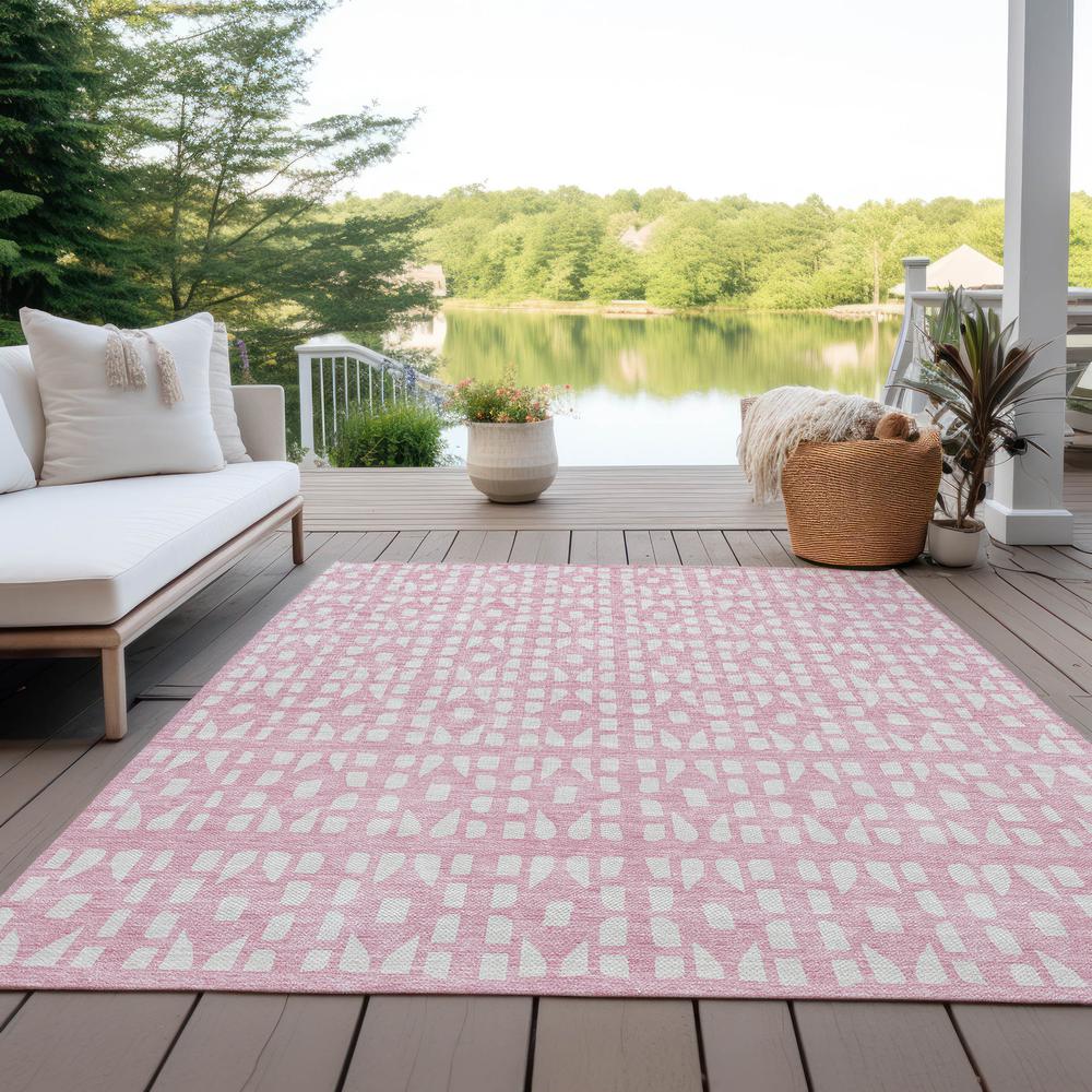 Chantille ACN963 Pink 3' x 5' Rug. Picture 8