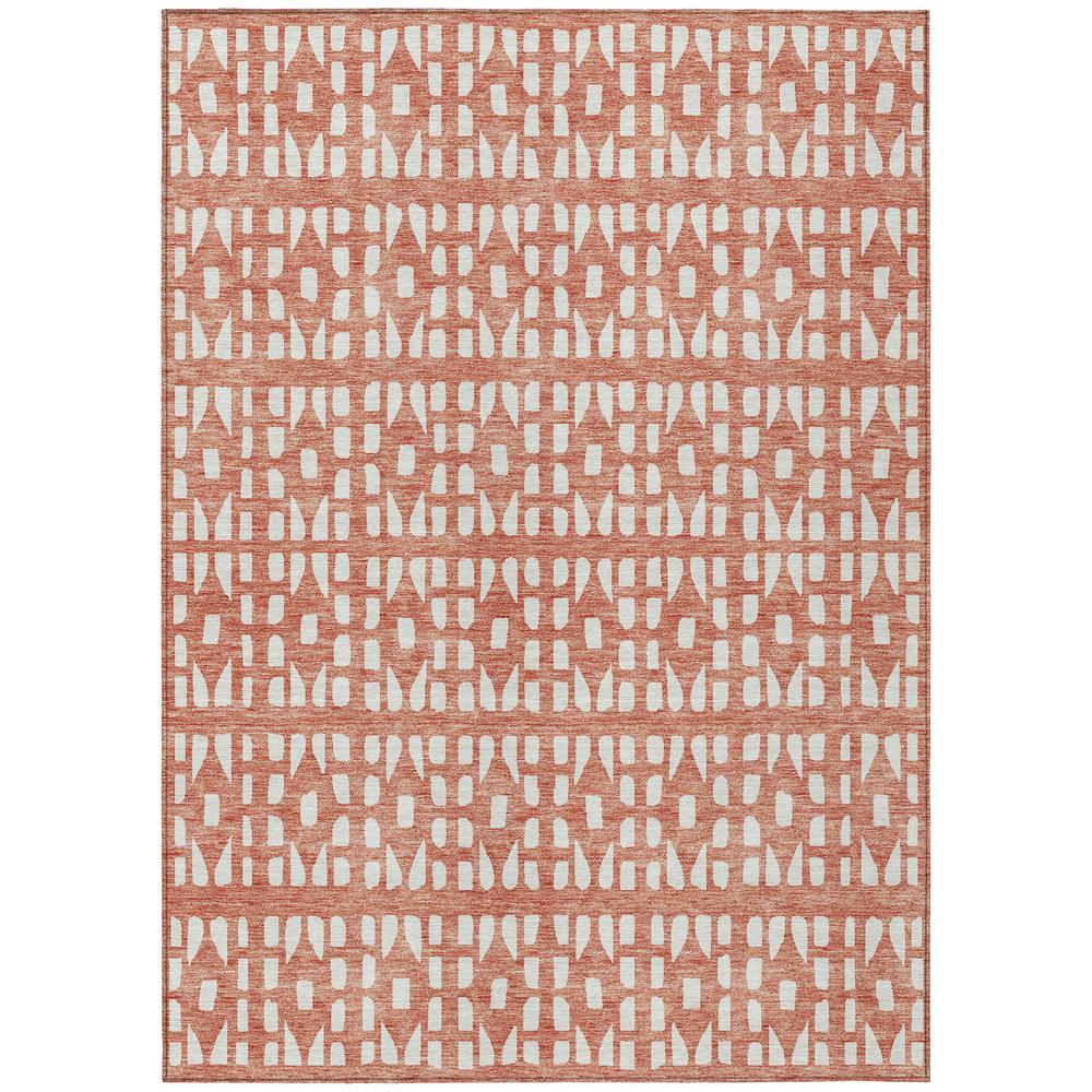 Chantille ACN963 Orange 3' x 5' Rug. Picture 1