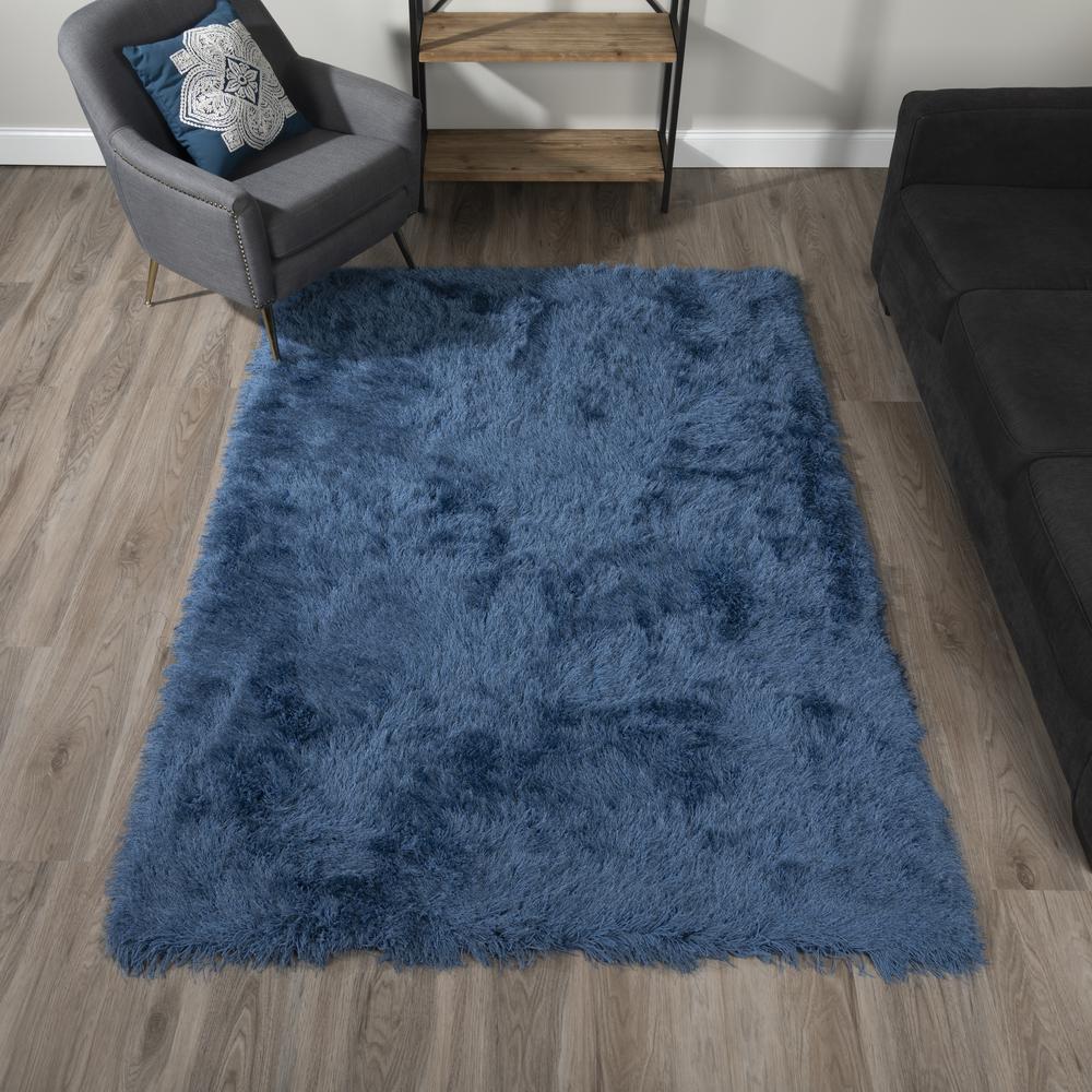 Impact IA100 Navy 5' x 7'6" Rug. Picture 2