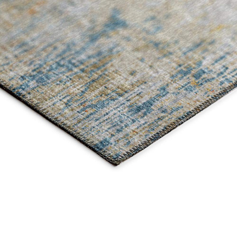 Indoor/Outdoor Accord AAC31 Gilded Washable 1'8" x 2'6" Rug. Picture 4