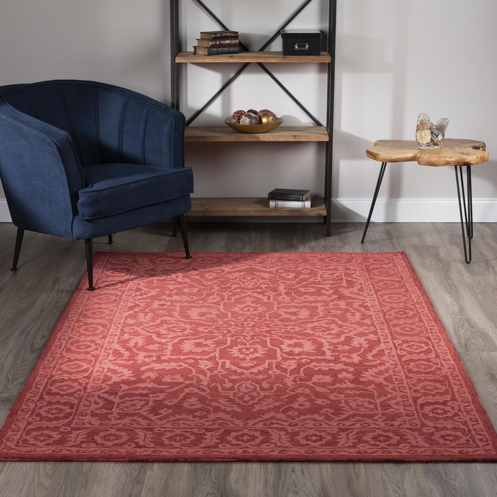 Korba KB4 Red 5' x 7'6" Rug. Picture 2