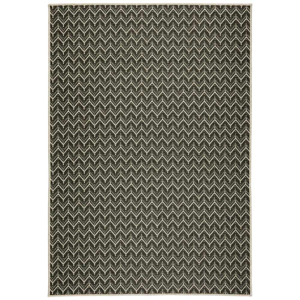 Bali BB1 Charcoal 8' x 10' Rug. Picture 1
