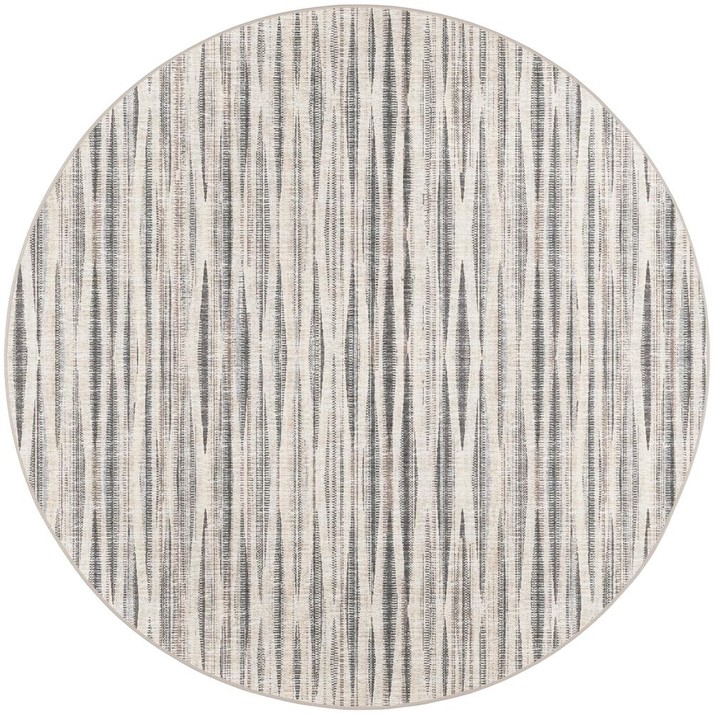 Amador AA1 Ivory 4' x 4' Round Rug. Picture 1