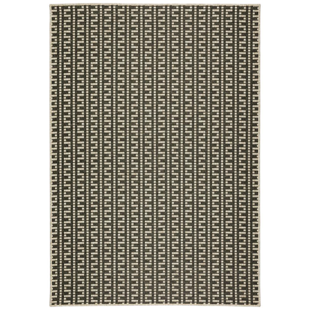 Bali BB9 Charcoal 8' x 10' Rug. Picture 1