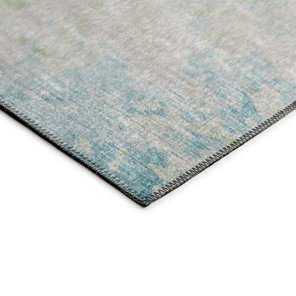 Indoor/Outdoor Accord AAC35 Green Washable 1'8" x 2'6" Rug. Picture 4