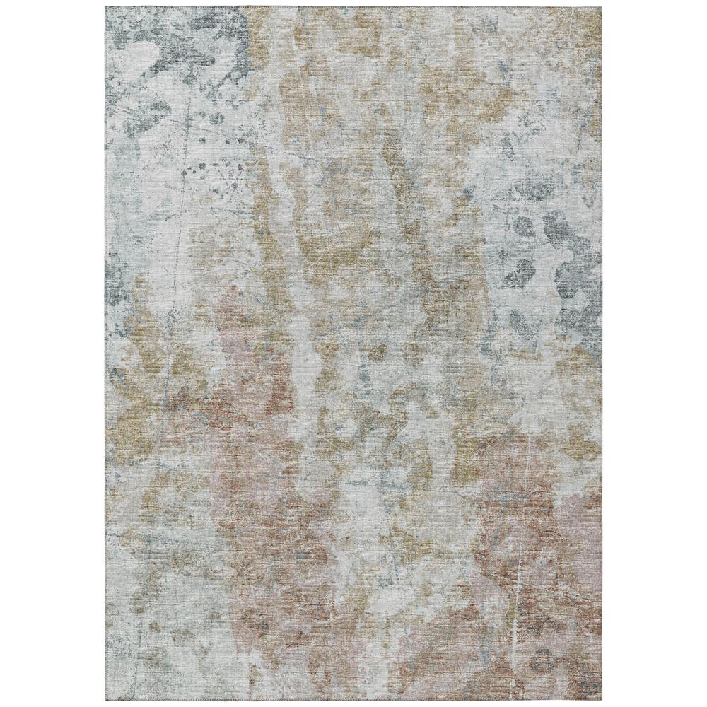 Indoor/Outdoor Accord AAC33 Multi Washable 3' x 5' Rug. Picture 1