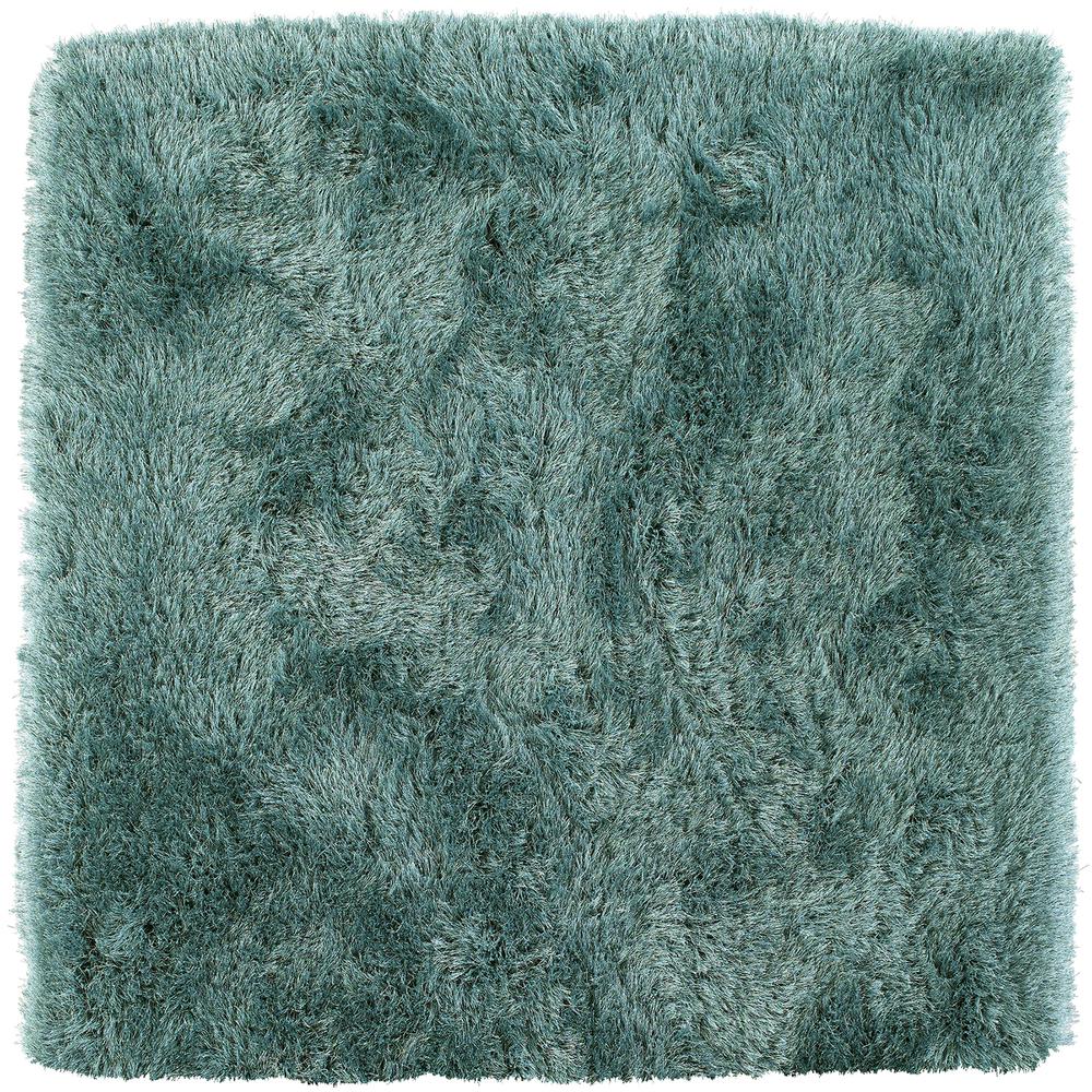 Impact IA100 Teal 12' x 12' Square Rug. Picture 1