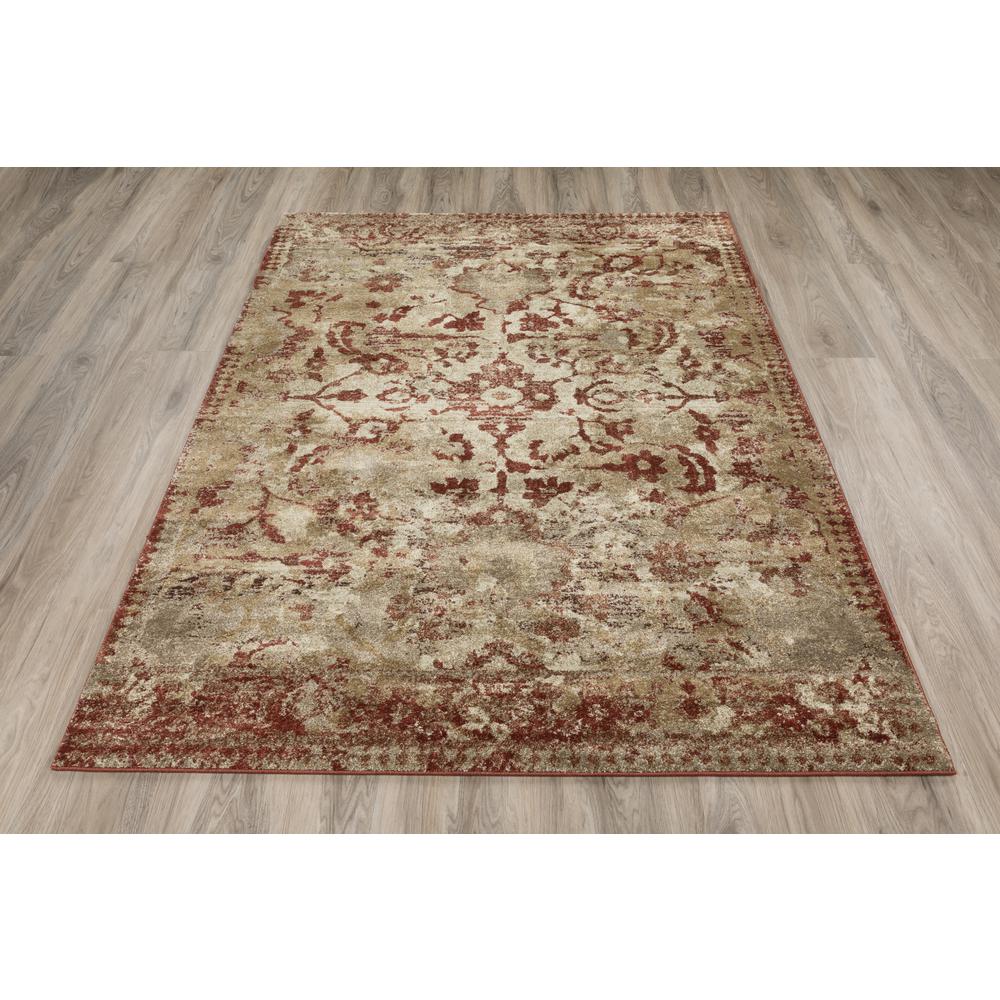 Antigua AN4 Paprika 5'3" x 7'7" Rug. Picture 12
