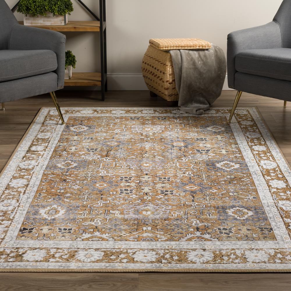 Amanti AM4 Brown 5' x 7'7" Rug. Picture 2