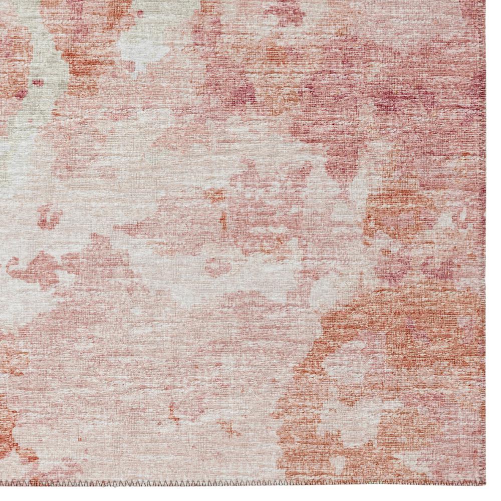 Indoor/Outdoor Accord AAC32 Pink Washable 1'8" x 2'6" Rug. Picture 3