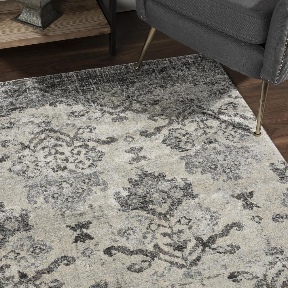 Antigua AN11 Pewter 5'3" x 7'7" Rug. Picture 9