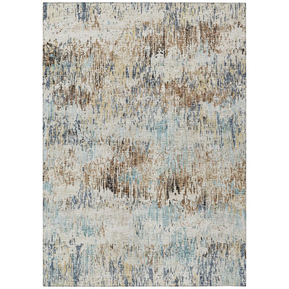 Indoor/Outdoor Accord AAC31 Moody Washable 3' x 5' Rug. Picture 1