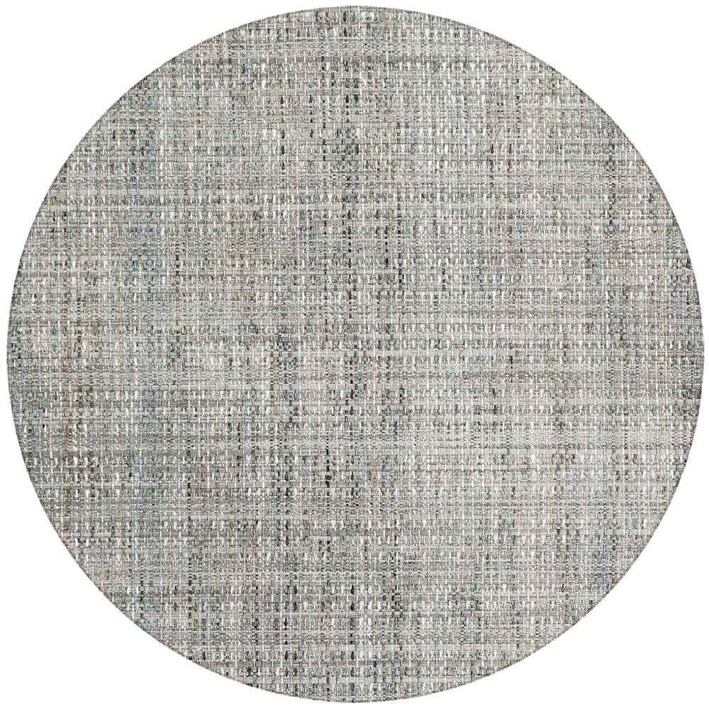 Nepal NL100 Grey 12' x 12' Round Rug. Picture 1
