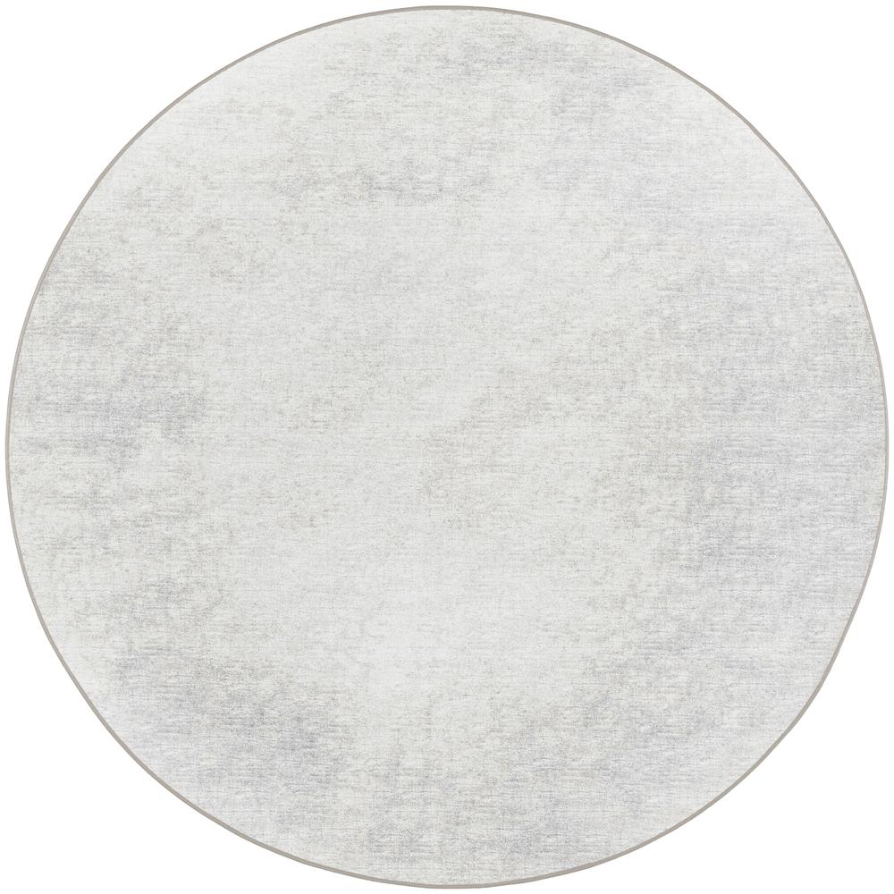 Winslow WL1 Ivory 4' x 4' Round Rug. Picture 1