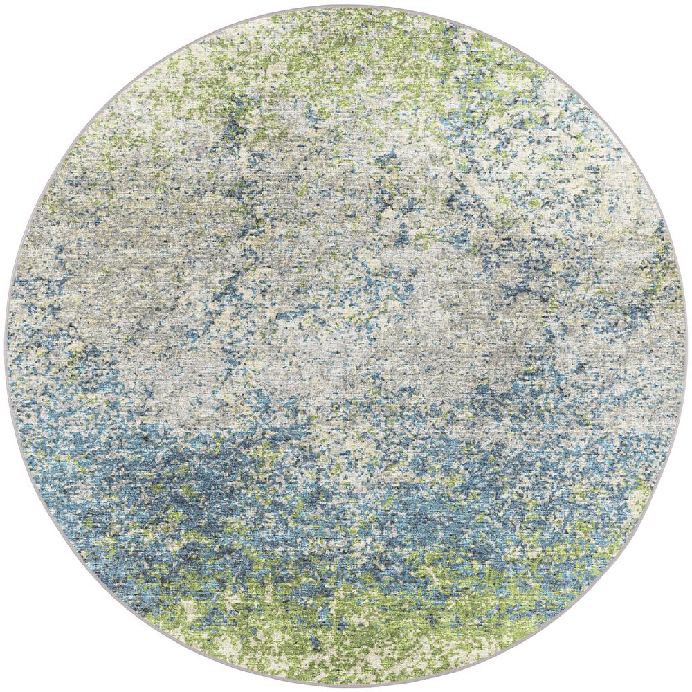 Winslow WL3 Meadow 4' x 4' Round Rug. Picture 1